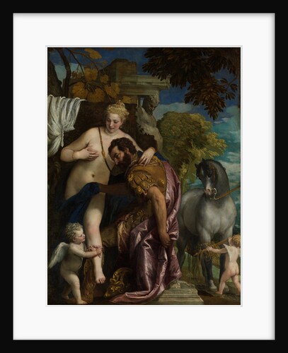 Mars and Venus United by Love, 1570s by Paolo Veronese