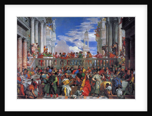 The Wedding Feast at Cana, 1563 by Paolo Veronese