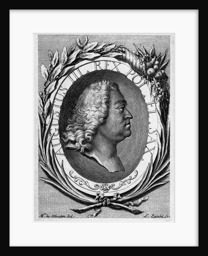 Portrait of Augustus III of Poland by Lorenzo Zucchi