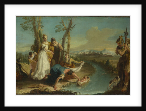 The Finding of Moses, after 1740 by Francesco Zugno