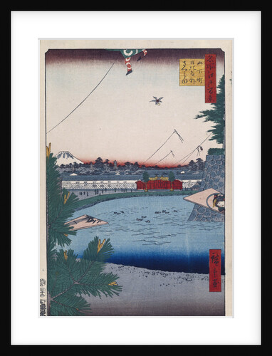 Hibiya and Soto-Sakurada from Yamashita-cho by Utagawa Hiroshige