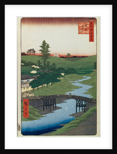 Hiroo on Furukawa River by Utagawa Hiroshige