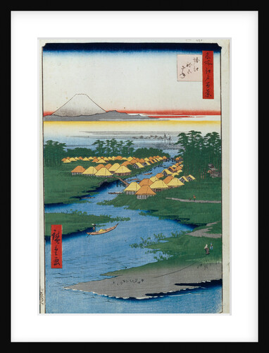 Horie and Nekozane by Utagawa Hiroshige