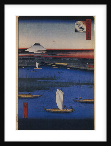 Mitsumata Wakarenofuchi by Utagawa Hiroshige