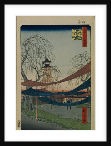 Hatsune Riding Ground in Bakuro-cho by Utagawa Hiroshige