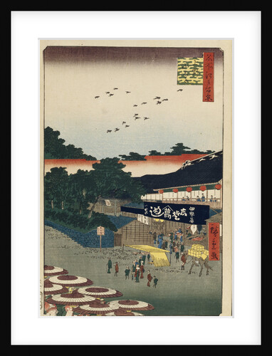 Ueno Yamashita by Utagawa Hiroshige