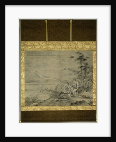 Genii Gama Sennin and Tekkai Sennin, Second half of the16th cen by Kano Motonobu