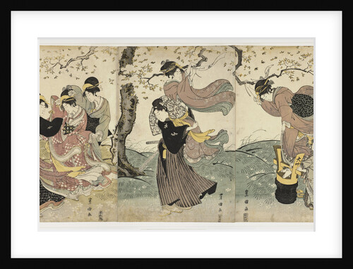 Flowers in the Wind, c. 1797-1800 by Utagawa Toyokuni