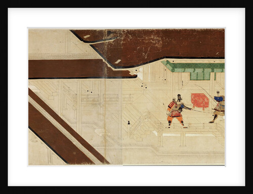 Illustrated Tale of the Heiji Civil War (The Imperial Visit to Rokuhara) 1 scroll, 13th century by Anonymous