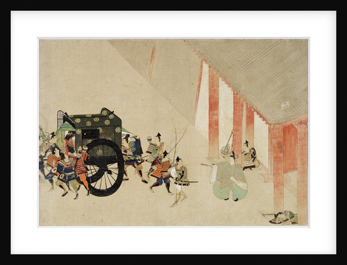 Illustrated Tale of the Heiji Civil War (The Imperial Visit to Rokuhara) 2 scroll, 13th century by Anonymous