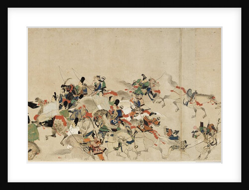 Illustrated Tale of the Heiji Civil War (The Imperial Visit to Rokuhara) 3 scroll, 13th century by Anonymous