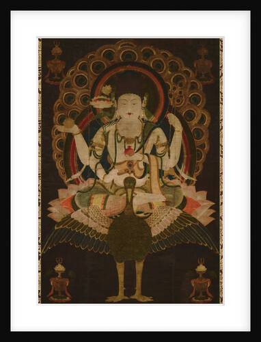 Mahamayuri Scroll, 12th century by Anonymous