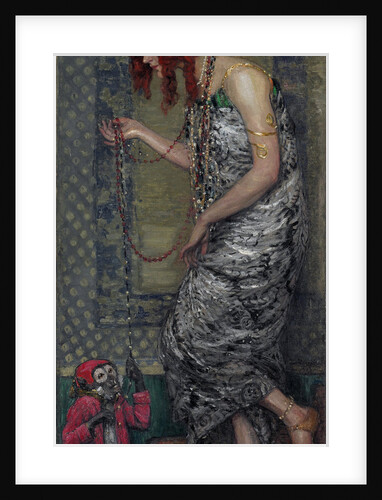 The Princess and the Monkey, 1913 by Janis Rozentals