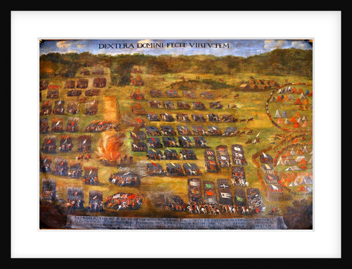 The Battle of Klushino, before 1620 by Szymon Boguszowicz