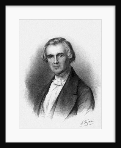 Portrait of the violinist and composer Karol Lipinski, 1850 by Maksymilian Fajans