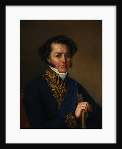 Portrait of Avraam Norov, 1857 by Jan Ksawery Kaniewski