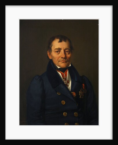 Portrait of the writer Pyotr Ivanovich Sokolov, 1830 by Jan Ksawery Kaniewski