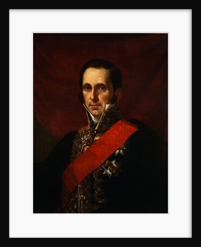Portrait of Count Sergey Semionovich Uvarov, 1844 by Jan Ksawery Kaniewski