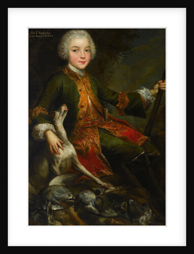Portrait of Józef Sapieha, c. 1740 by Augustyn Mirys