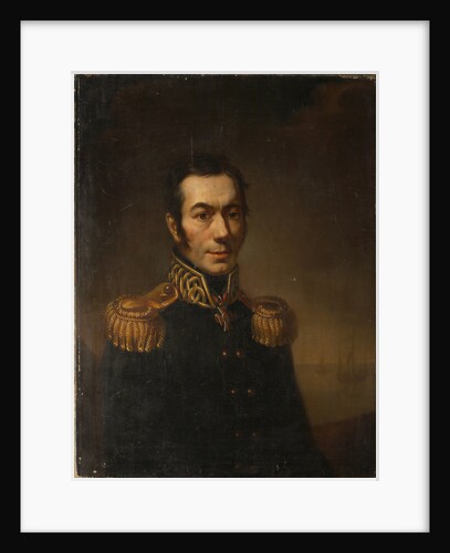 Portrait of the writer Platon Yakovlevich Gamaleya, 1821 by Jacob Zalessky
