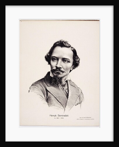 Henryk Siemiradzki, 1917 by Wladyslaw Barwicki