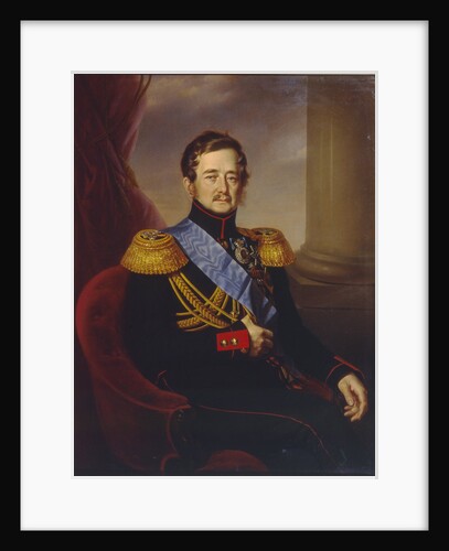 Portrait of Ivan Fyodorovich Paskevich, Count of Erivan, Viceroy of the Kingdom of Poland, 1845 by Jan Ksawery Kaniewski