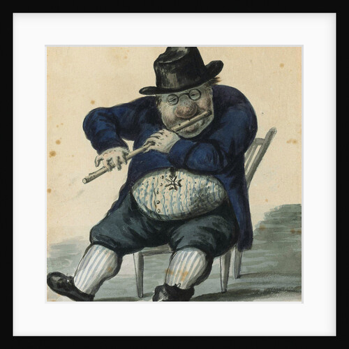 Portrait Caricature of the architect Giacomo Quarenghi, 1811 by Alexander Osipovich Orlowski