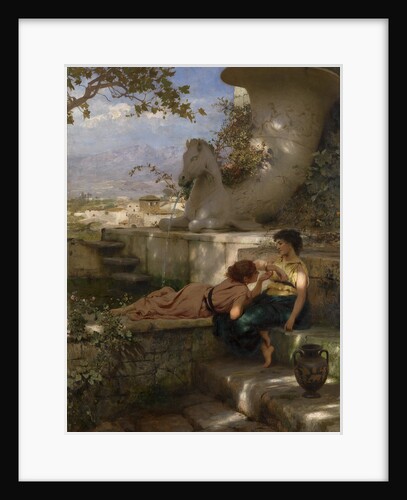 The New Bracelet, ca. 1883 by Henryk Siemiradzki