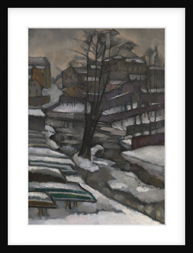 Saint Petersburg in Winter by Vladimir Davidovich Baranov-Rossiné