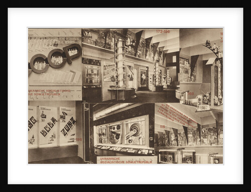 USSR. Catalogue of the Soviet pavilion at the International Press Exhibition, Cologne, 1928 by El Lissitzky