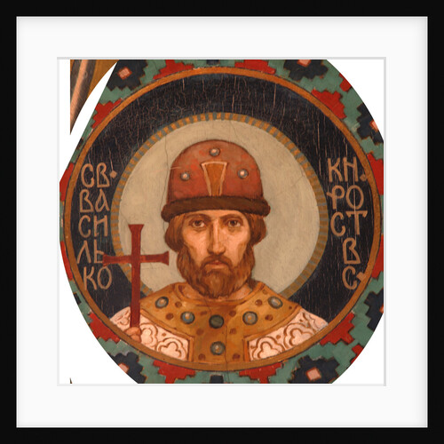 Saint Prince Vasilko Konstantinovich of Rostov, 1885-1896 by Viktor Mikhaylovich Vasnetsov