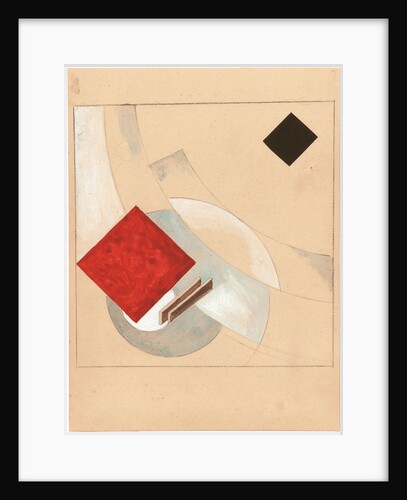 Study (for the Story of Two Quadrats), c. 1920 by El Lissitzky