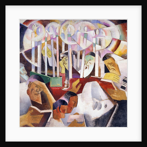 Candles and figures by Vladimir Davidovich Baranov-Rossiné