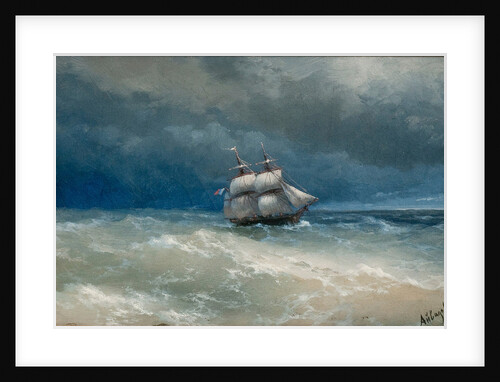 Stormy Sea by Ivan Konstantinovich Aivazovsky