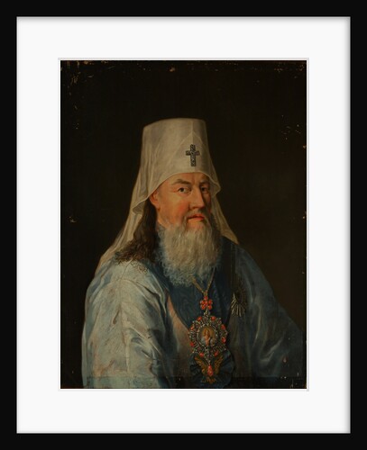 Metropolitan Gavriil (Petrov) of Novgorod and St. Petersburg, 1800 by P.A. Alkin