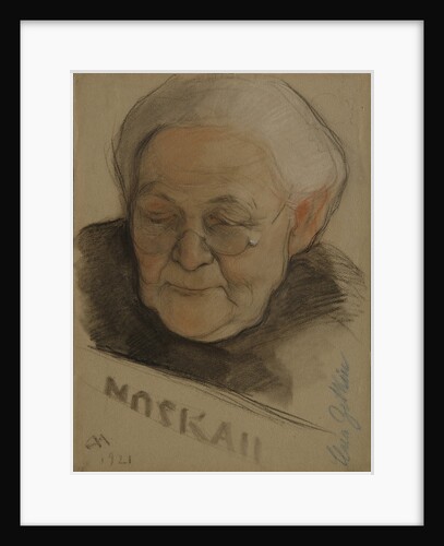 Portrait of Clara Zetkin, 1921 by Nikolai Andreevich Andreev