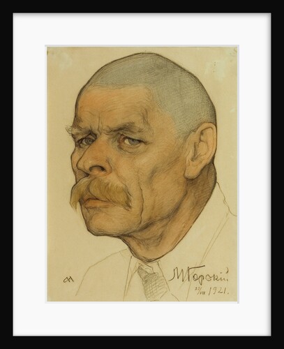 Portrait of the author Maxim Gorky, 1921 by Nikolai Andreevich Andreev