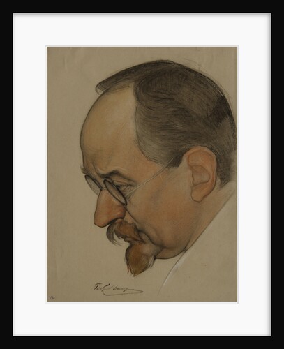 Portrait of Georgy Vasilyevich Chicherin, 1921 by Nikolai Andreevich Andreev