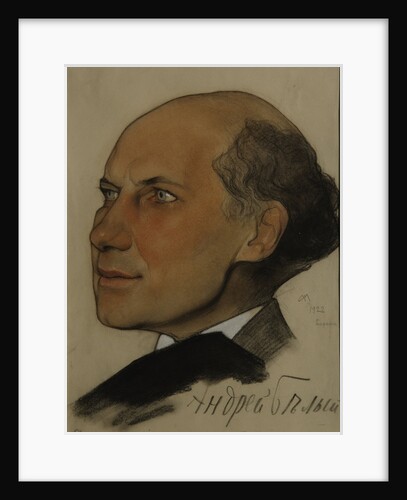 Portrait of the Poet Andrei Bely, 1922 by Nikolai Andreevich Andreev