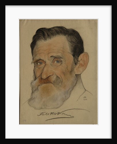 Portrait of Feliks Yakovlevich Kon, 1922 by Nikolai Andreevich Andreev