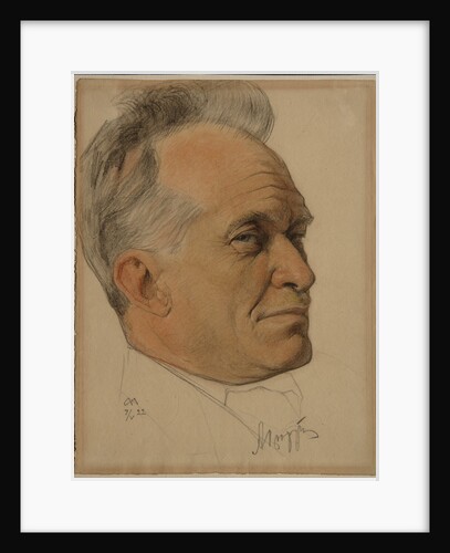 Portrait of Alexander Dmitrievich Tsiurupa, 1922 by Nikolai Andreevich Andreev