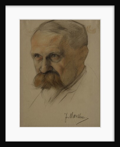 Portrait of Julian Marchlewski, Early 1920s by Nikolai Andreevich Andreev