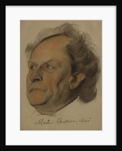 Portrait of Martin Andersen Nexø, 1922 by Nikolai Andreevich Andreev