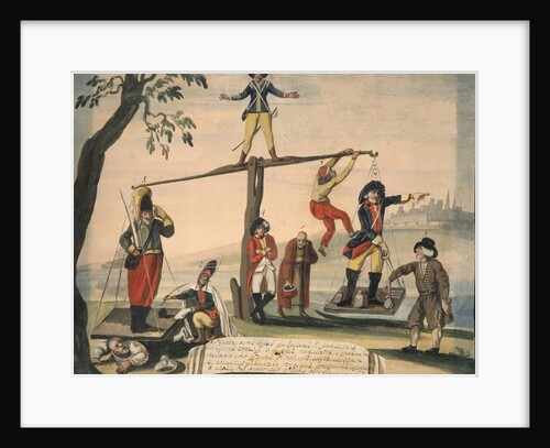 Allegory of Europe in 1791, 1791 by Anonymous