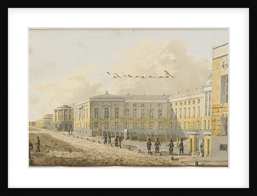 The Moscow University in the Mokhovaya Street, Early 19th cen by Anonymous