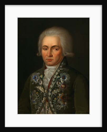 Portrait of the Poet Gavrila R. Derzhavin, 1790s by Anonymous