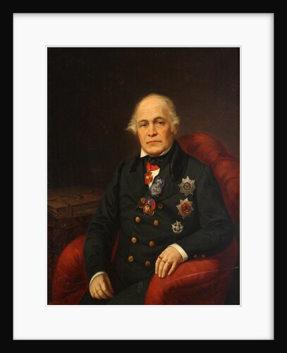 Portrait of Count Dmitry Nikolayevich Bludov, Mid of the 19th cen by Anonymous