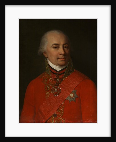 Portrait of the writer Mikhail Nikitich Muravyov, 1802 by Anonymous