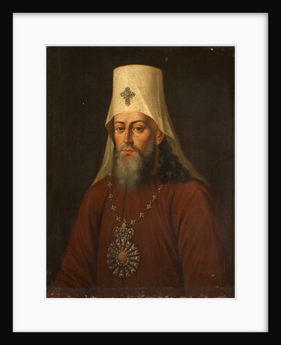 Portrait of Samuil (Myslavsky), Metropolitan of Kiev and Galicia, 1812 by Anonymous
