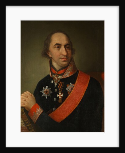 Portrait of Count Alexander Semyonovich Khvostov, 1809 by Anonymous